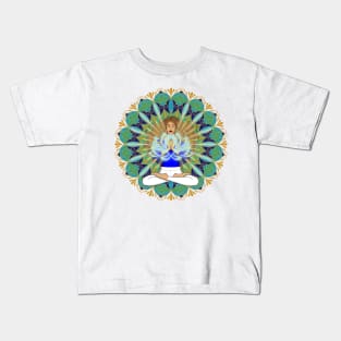 Divine Spark Mandala Kids T-Shirt